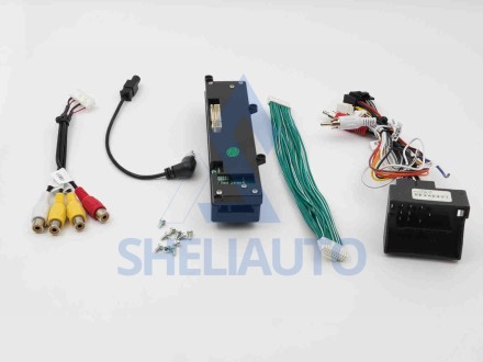 (F2) (КОМПЛЕКТ) (691) Рамка + провода Volkswagen Touareg (2002-2010) (9*)