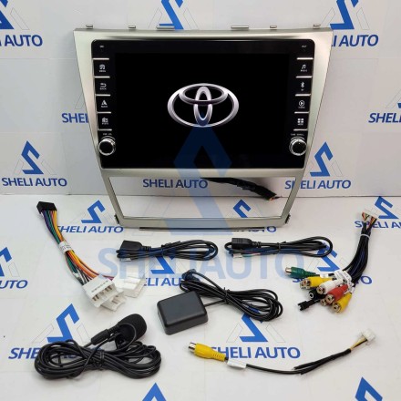 Штатная магнитола Sheli K1 (1/32GB) с кнопками для Toyota Camry 6 XV 40/50 (2006-2011)