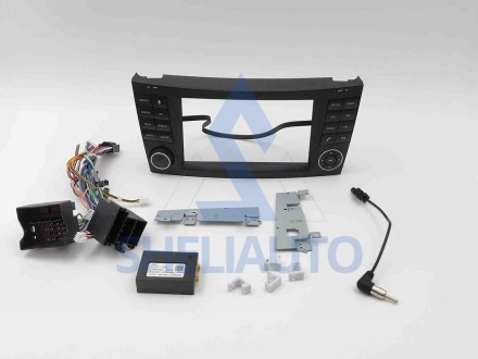 (КОМПЛЕКТ) (3105) Рамка + провода Mercedes Benz E-Class S211 W211 2002-2009 CLS Class C219 (2004-2010) (7*)