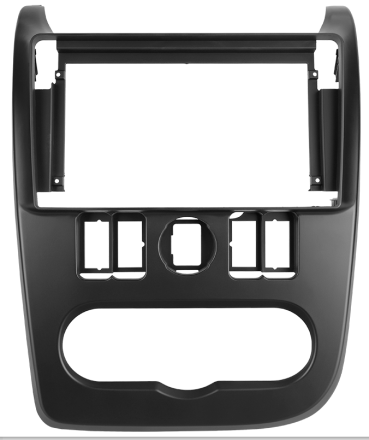 (A/B)(ЧЁРНАЯ)(КОМПЛЕКТ)(555+1251) Lada Largus (2012-2021) / Renault logan / sandero 2009-2015 / Dacia duster 2010-2017 (9*)