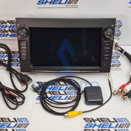 (M2)(ЧЕРНАЯ) Магнитола  Opel Corsa (2006-2011) / Antara (2006-2011) / Astra (2004-2009) / Vectra (2005-2008) / Meriva (2006-2008) / Zafira (2005-2010) / Vivaro (2006-2010) / Combo (2004-2011) / Signum (2003-2011) / Tigra TwinTop (2004-2011)