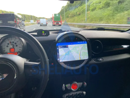 (КОМПЛЕКТ) (1664) Рамка + провода BMW Mini Coupe (2007-2015) (9*)