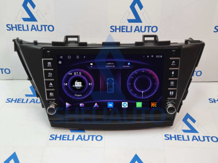 Штатная магнитола Sheli K4GT (4/64GB) с кнопками для Toyota Prius Plus V Alpha (2012-2017) (Правый руль)