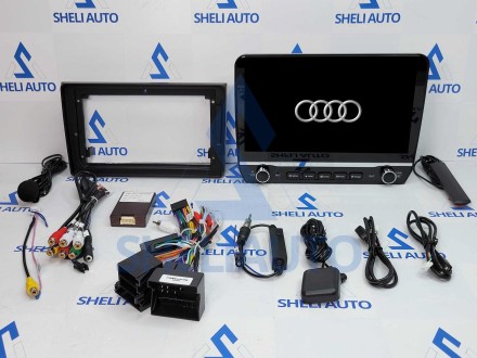 Штатная магнитола Sheli SK4GT (4/64GB) для Audi A4/ B6/ B7/ S4/ RS4 (2000-2009)