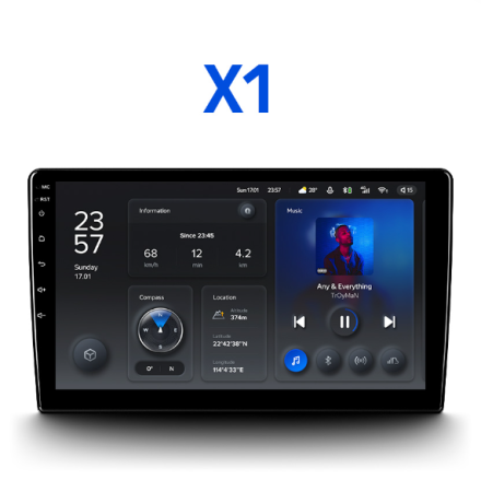 (X1-WiFi) Магнитола Teyes X1 (2/32 GB) + WiFi (для 9* рамок)
