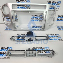 Рамка (СЕРАЯ) Volkswagen Tiguan 1 (2006-2017) / Gоlf Plus (2004-2014) (9*)