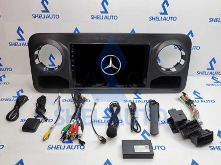 Штатная магнитола Sheli S6GT (6/128GB) для Mercedes-Benz Sprinter (2018-2022)