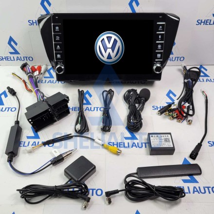 Штатная магнитола Sheli K2GT (2/32GB) с кнопками для Volkswagen Passat B8 (2016-2018)
