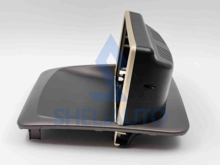 (НЗ) Рамка (CЕРО-ЧЕРНО-БЕЖЕВАЯ) Volvo S40 2 (2004-2012)/ C30 (2006-2013)/ C70 (2004-2013) (9*) 0DIN