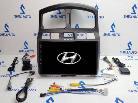 Штатная магнитола Sheli A1 (1/32GB) для Hyundai Santa Fe I (2005-2012)