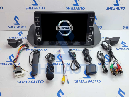 Штатная магнитола Sheli K4GT (4/64GB) с кнопками для Nissan X-Trail T33 (2021)(F2) Тип-A