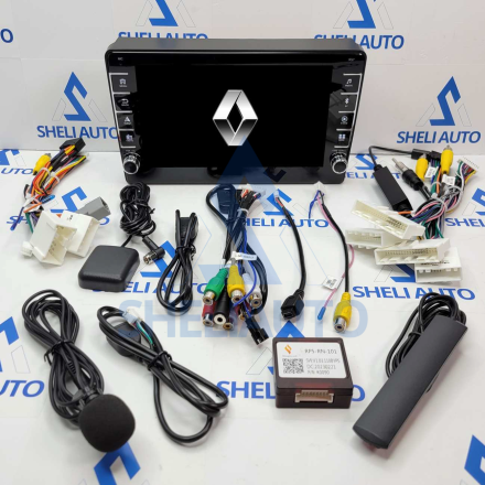 Штатная магнитола Sheli K2GT (2/32GB) с кнопками для Renault Duster (2015-2021) (F1)