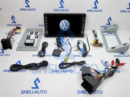 Штатная магнитола Sheli K2 (2/32GB) с кнопками для Volkswagen Multivan T5 (2003-2015)
