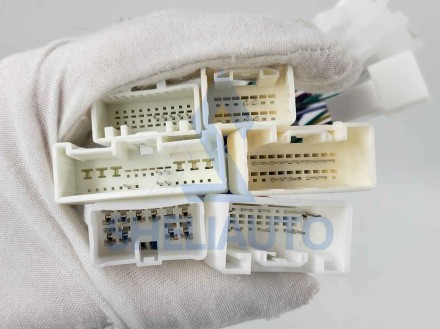 (v1.0)(B/A)(F2)(Tesla)(КОМПЛЕКТ)(500) Рамка + провода Toyota Land Cruiser Prado 120 3 / Lexus GX470 J120 (2002-2009)