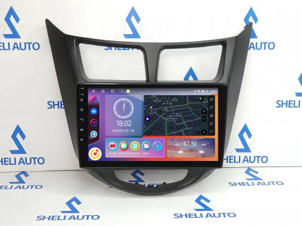 Штатная магнитола Sheli S3GT (4/32GB) для Hyndai Solaris (2010-2016)