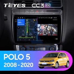 Штатная магнитола Teyes CC3 (4/64GB) для Volkswagen Polo 5 (2008-2020) Штатная магнитола Teyes CC3 (4/64GB) для Volkswagen Polo 5 (2008-2020)