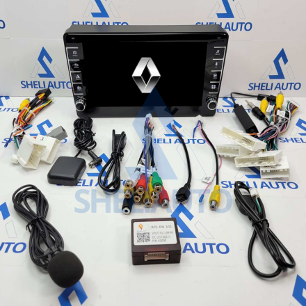 Штатная магнитола Sheli K1 (1/32GB) с кнопками для Renault Duster (2015-2021) (F1)