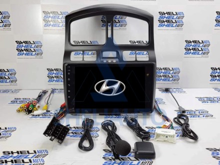 Штатная магнитола Sheli S2 (2/32GB) для Hyundai Santa Fe I (2005-2012)