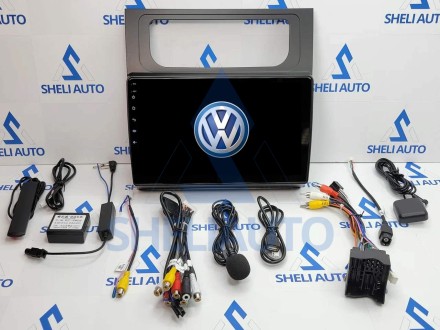 Штатная магнитола Sheli A6GT (6/128GB) для Volkswagen Touran 2 1T (2010-2015)