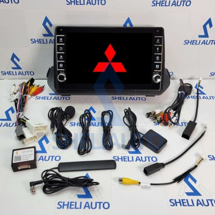 Штатная магнитола Sheli K4GT (4/64GB) с кнопками для Mitsubishi Outlander GN0W (2021-2023)