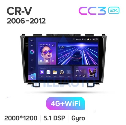 Штатная магнитола Teyes CC3 2K (3/32GB) для Volkswagen Polo 5 (2008-2020)