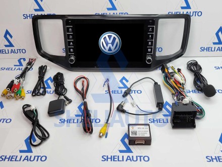 Штатная магнитола Sheli K2 (2/32GB) с кнопками для Volkswagen Amarok 1 (2016-2020)