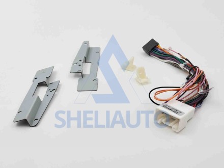 (F2)(КОМПЛЕКТ) (3156) Рамка + провода Mitsubishi ASX 1 (2010-2016)(9*)