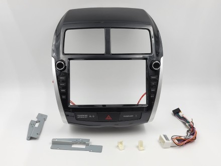 (F2)(КОМПЛЕКТ) (3156) Рамка + провода Mitsubishi ASX 1 (2010-2016)(9*)
