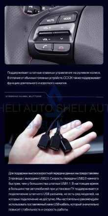 Штатная магнитола Teyes CC3 (3/32GB) для Hyundai Elantra 6 (2015-2018) Тип-A