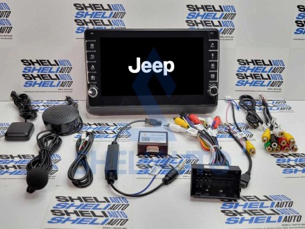 Штатная магнитола Sheli K2 (2/32GB) с кнопками для Jeep Grand Cherokee IV (WK2) (2010-2022)