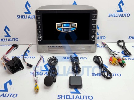 Штатная магнитола Sheli K1 (1/32GB) с кнопками для Geely MK 1 (2006-2013)