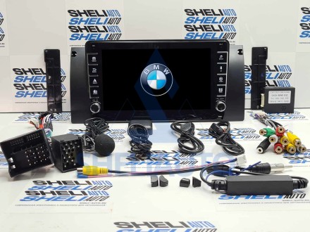 Штатная магнитола Sheli K1 (1/32GB) с кнопками для BMW X5 E53 (1999-2006)