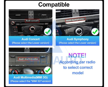 (R4GT) (КОМПЛЕКТ) Магнитола Audi A4 B8 2009-2012 (Snapdragon 625 - 2,2Ггц)(Low)