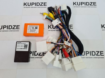 (B) Провода Tesla (F2) Toyota Land Cruiser Prado 120 3 / Lexus GX470 J120 (2002-2009) (CAN- HIWORLD)
