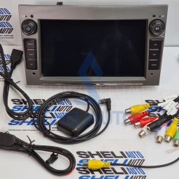 (M2) (ТЕМНО-СЕРАЯ)(КОМПЛЕКТ) Магнитола  Opel Corsa (2006-2011) / Antara (2006-2011) / Astra (2004-2009) / Vectra (2005-2008) / Meriva (2006-2008) / Zafira (2005-2010) / Vivaro (2006-2010) / Combo (2004-2011) / Signum (2003-2011) / Tigra TwinTop (2004