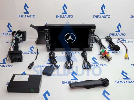 Штатная магнитола Sheli K3GT (4/32GB) с кнопками для Mercedes-Benz C-Class 3 W204 C204 S204 (2011-2015)