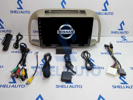Штатная магнитола Sheli S6GT (6/128GB) для Nissan March 3 K12 (2002-2010)