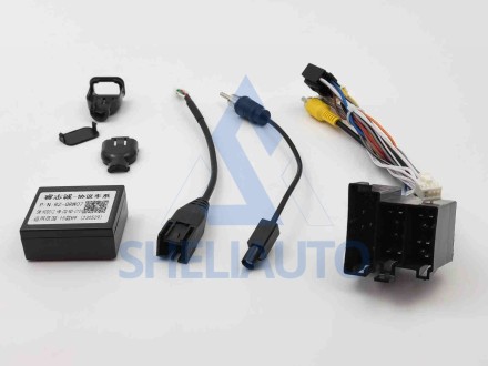 (КОМПЛЕКТ) (3137) Рамка + провода Great Wall Hover H9 Haval H9 2014-2020(10*)