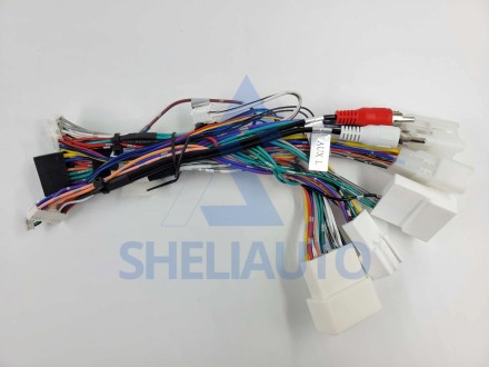 (НЗ) (A) Провода Tesla (F2) Toyota Land Cruiser Prado 120 3 / Lexus GX470 J120 (2002-2009) (CAN-HIWORLD)