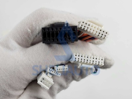 (НЗ) (A) Провода Tesla (F2) Toyota Land Cruiser Prado 120 3 / Lexus GX470 J120 (2002-2009) (CAN-HIWORLD)