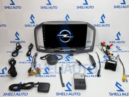 Штатная магнитола Sheli S2 (2/32GB) для Opel Insignia (2009-2013)