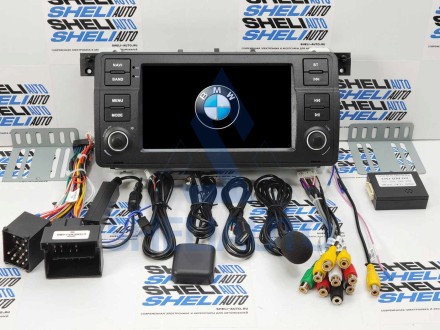 Штатная магнитола Sheli S2 (2/32GB) для BMW 3 E46 (1998-2007) (F2)