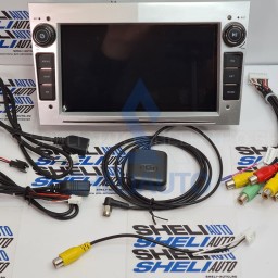 (M2)(СЕРАЯ) (КОМПЛЕКТ) Магнитола Opel Corsa (2006-2011) / Antara (2006-2011) / Astra (2004-2009) / Vectra (2005-2008) / Meriva (2006-2008) / Zafira (2005-2010) / Vivaro (2006-2010) / Combo (2004-2011) / Signum (2003-2011) / Tigra TwinTop (2004-2011)