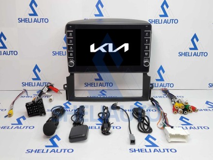 Штатная магнитола Sheli K2 (2/32GB) с кнопками для Kia Sorento BL (2002-2011)