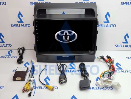 Штатная магнитола Sheli A2 (2/32GB) для Toyota Land Cruiser 11 200 (2007-2015) (F1)