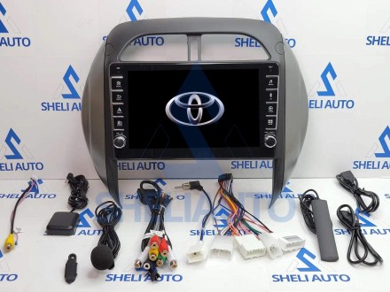 Штатная магнитола Sheli K2GT (2/32GB) с кнопками для Toyota RAV4 2 CA20/CA20W/XA20 (2003-2005) (F4)