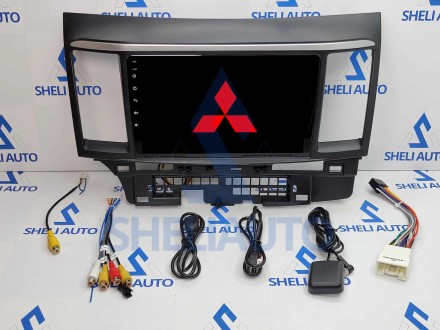 Штатная магнитола Sheli A1 (1/32GB) для Mitsubishi Lancer 10 (2007-2014) (9 дюймов)