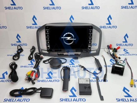 Штатная магнитола Sheli K6GT (6/128GB) с кнопками для Opel Insignia (2009-2013)
