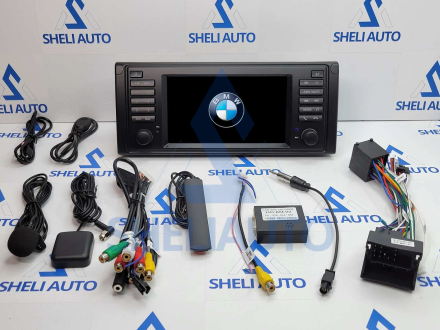 Штатная магнитола Sheli M4GT (4/64GB) для BMW IV (E39) (1995-2003)