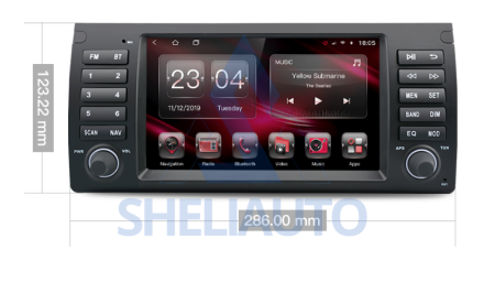 (M2GT) (КОМПЛЕКТ) Магнитола BMW X5 E53 1999-2006 / 5 E39 1995-2004 \ M5 1995-2003 (7*)